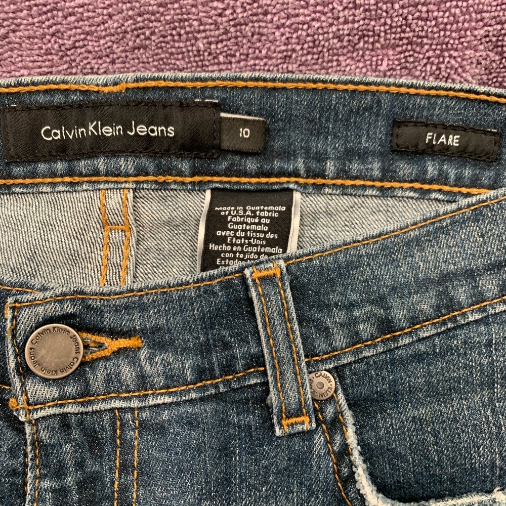 VTG Calvin Klein Jeans Flare in Classic Blue